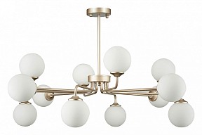 Люстра на штанге ST-Luce Redjino золото арт. SLE106203-12