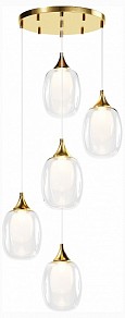 Подвесной светильник Maytoni Aura латунь арт. MOD016PL-05BS