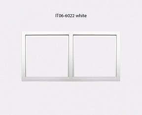 Встраиваемый светильник Italline IT06-6020 белый арт. IT06-6020 white 4000K - 2 шт. + IT06-6022 white