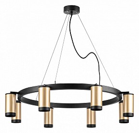 Подвесная люстра Lightstar Rullo черный арт. LR01840837