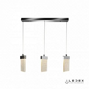 Подвесной светильник iLedex Pixel хром арт. C4430-3L CR