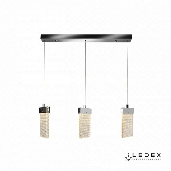 Подвесной светильник iLedex Pixel хром арт. C4430-3L CR