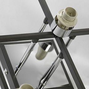 Потолочная люстра Lussole Costanzo черный арт. LSL-9007-09