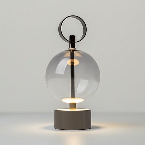 Настольная лампа декоративная Maytoni Double Moon черный арт. MOD478RL-L3B3K