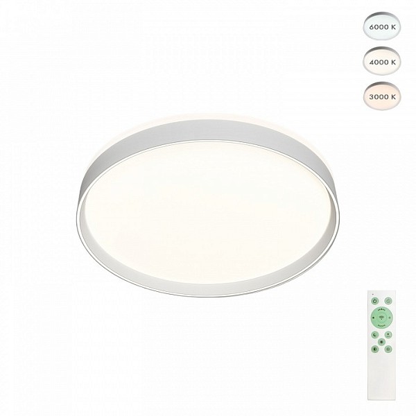 Накладной светильник Denkirs PLATO белый арт. DK6511-WH/1