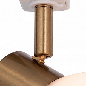 Светильник на штанге Arte Lamp Falena золото арт. A3117PL-1WH
