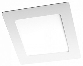 Встраиваемый светильник Jazzway  белый арт. PPL-S 9W 6500K IP40 WH