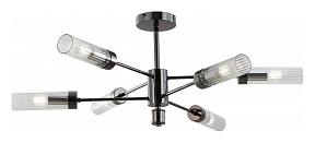 Люстра на штанге iLamp Evolution хром арт. 15609-6 AN+CL