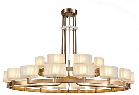Люстра на штанге Newport 4330 золото арт. 4338+16/C new gold