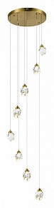 Подвесная люстра ST-Luce Cascato желтый арт. SL6114.203.08