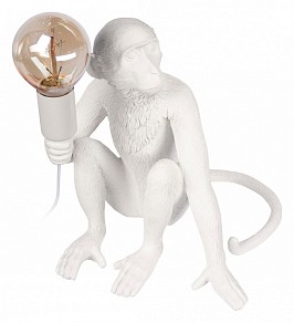 Настольная лампа декоративная Loft it Monkey белый арт. 10314T/A