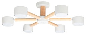 Потолочная люстра Arte Lamp TENDA белый арт. A1624PL-6WH