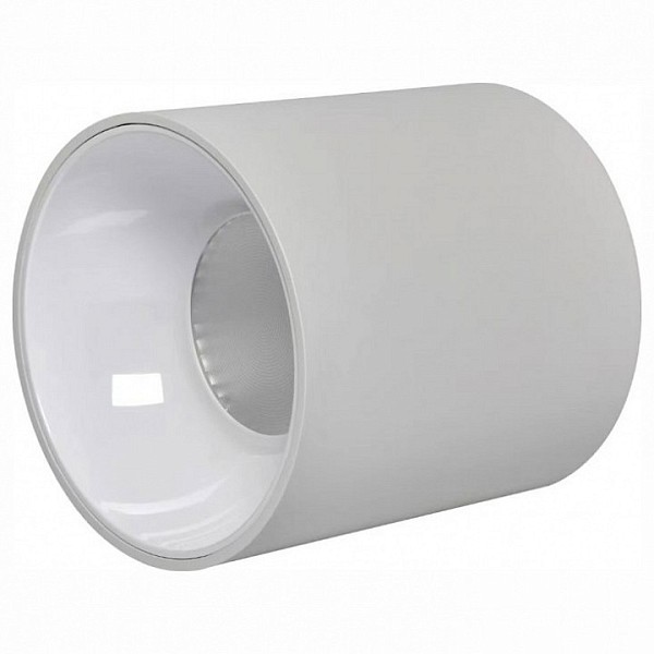 Накладной светильник iLedex Metrica белый арт. 116-12W-D75-4K-36DG-WH