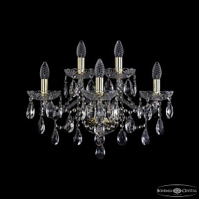 Бра Bohemia Ivele Crystal 1415 золото арт. 1415B/3+2/200/XL G