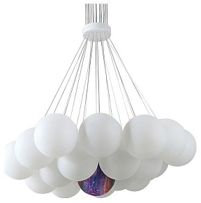 Подвесная люстра Kink Light Алди белый арт. 08475-19,01