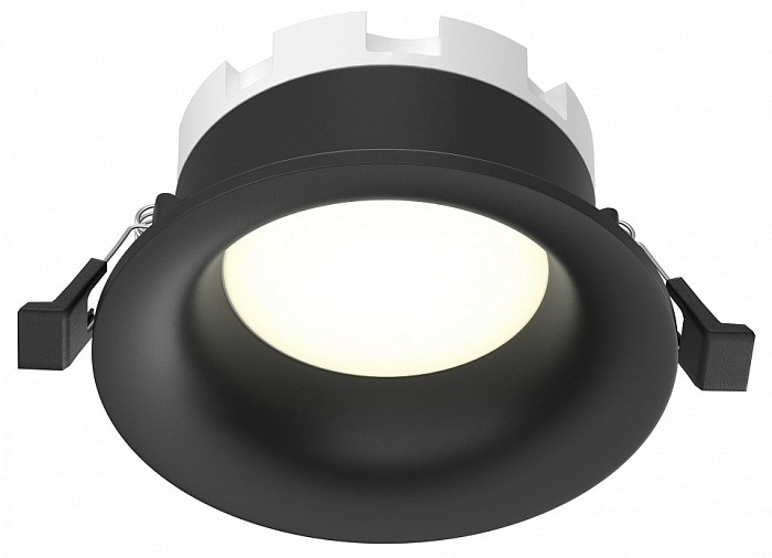 Встраиваемый светильник Maytoni Technical Slim черный арт. DL027-GX53-B