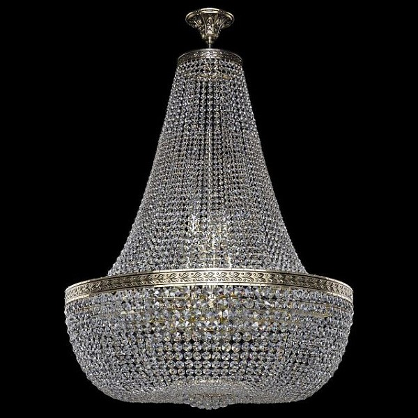 Светильник на штанге Bohemia Ivele Crystal 1928 золото арт. 19281/H2/80IV GB
