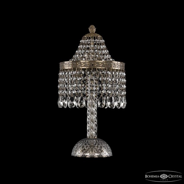 Настольная лампа декоративная Bohemia Ivele Crystal 1920 золото арт. 19201L4/H/20IV Pa