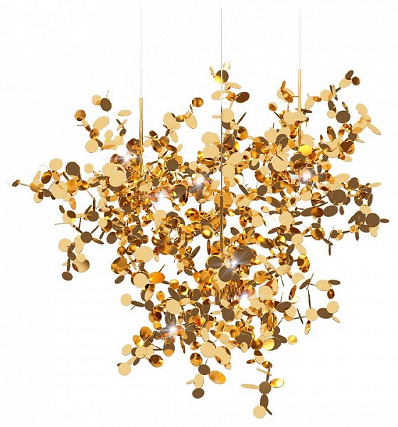 Подвесная люстра Loft it Spark желтый арт. 10101/3 Gold