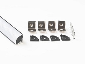 Профиль LEDS POWER СПУ1616 черный арт. 008226