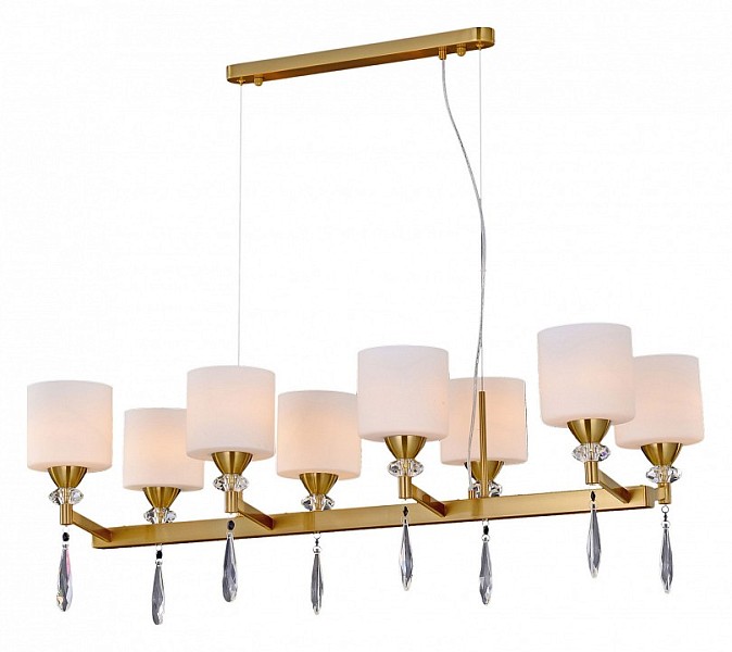 Подвесная люстра ILLUMICO BRASS KELTIC золото арт. IL5182-8LLS-29 BRASS KELTIC