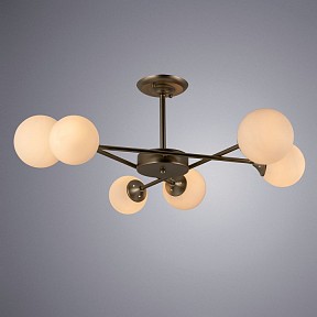 Люстра на штанге Arte Lamp Marco латунь арт. A2703PL-6SG