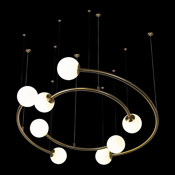Подвесной светильник Loft it Infinite желтый арт. 10155/800 Gold