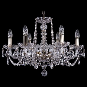 Подвесная люстра Bohemia Ivele Crystal 1402 золото арт. 1402/6/195/Pa