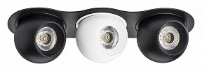 Встраиваемый светильник Lightstar Intero черный арт. i637726272