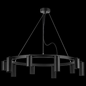Подвесная люстра Lightstar Rullo черный арт. LR020375875