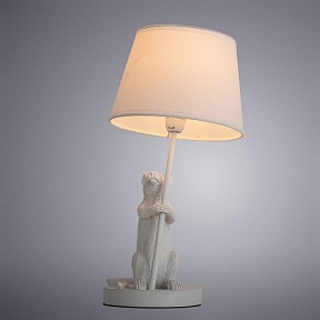 Настольная лампа декоративная Arte Lamp Gustav белый арт. A4420LT-1WH