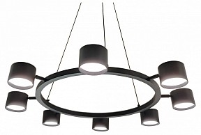 Подвесная люстра MyFar Edda черный арт. MR2640-8P