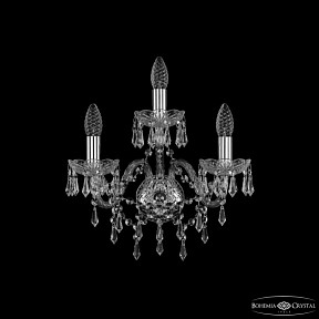 Бра Bohemia Ivele Crystal 1403 никель арт. 1403B/2+1/160 Ni