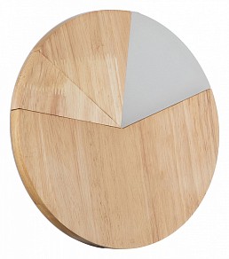 Накладной светильник Indigo Trave коричневый арт. 10019/A/1W Wooden