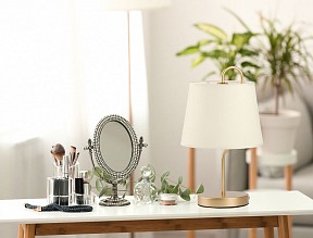 Настольная лампа декоративная MW-Light Вега 6 золото арт. 329032801
