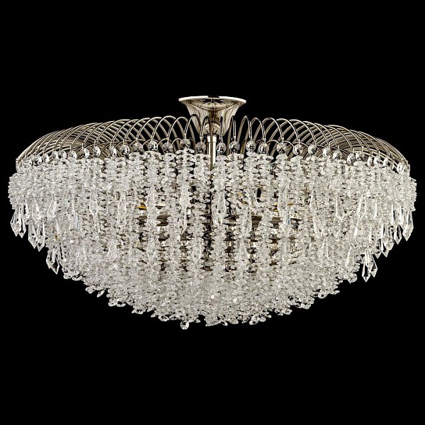 Люстра на штанге Arti Lampadari Delia Nickel серый арт. Delia E 1.3.80.105 N