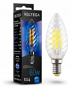 Лампа светодиодная Voltega Candle corn 6W  арт. 7028
