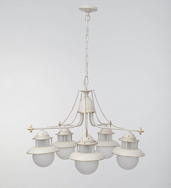 Подвесная люстра Abrasax Ursula кремовый арт. L.9201-5CREAM/G