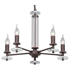 Подвесная люстра Vitaluce V4766 коричневый арт. V4766-7/5