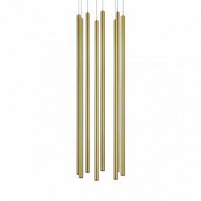 Подвесная люстра Lightstar Tubo золото арт. L8T747443
