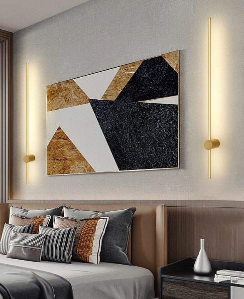 Бра TopDecor Uno золото арт. Uno A3 33 4000k