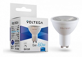 Лампа светодиодная Voltega Sofit dim GU10 Lens  арт. 7109