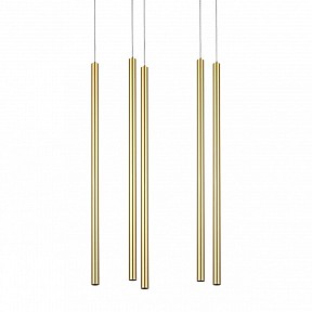 Подвесная люстра Lightstar Tubo золото арт. L5T747343