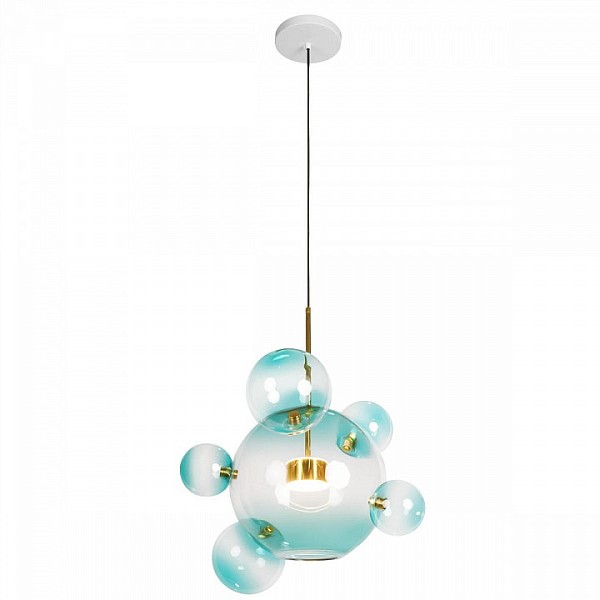 Подвесной светильник Loft it Bolle желтый арт. 2027-P6 Blue