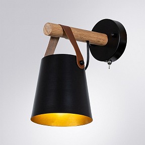 Бра Arte Lamp Thomas черный арт. A7032AP-1BK