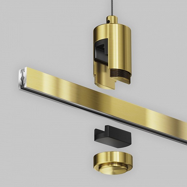 Подвес для трека Maytoni Accessories for tracks Flarity желтый арт. TRA157SW-S1-BS