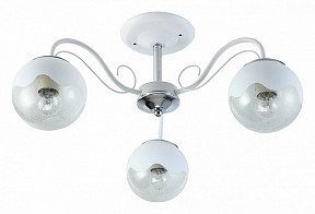Люстра на штанге Reluce 01326 белый арт. 01326-0.3-03 WH+CR
