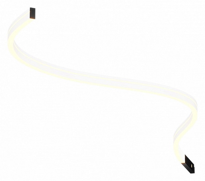 Встраиваемый светильник Maytoni Flex черный арт. TR186-1-8W2.7K-B