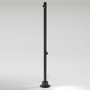 Наземный светильник Elektrostandard Rone черный арт. a066698