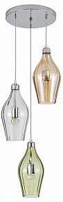 Подвесной светильник Escada Piemonte хром арт. 11058/3P Multicolor